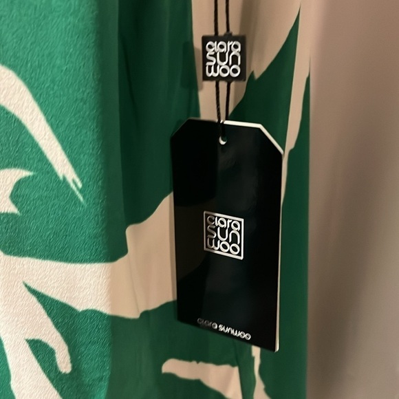 Dressy palazzo pant suit set matching cowl neck  tank by Clara sun woo - Picture 7 of 8